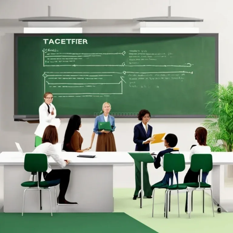 Profissional em treinamento de negócios